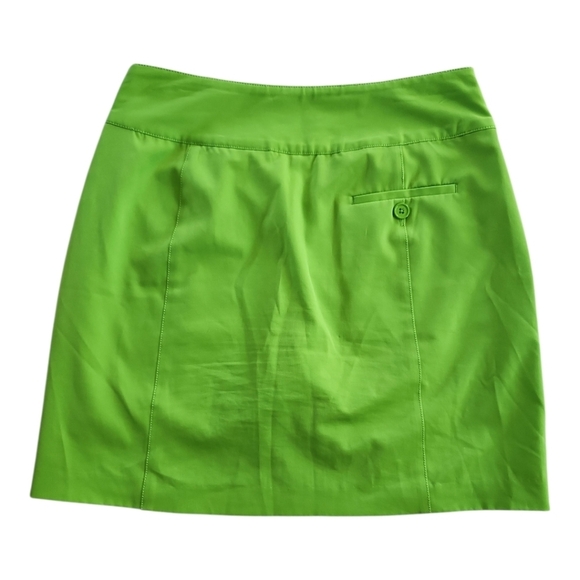 EP Pro Lime Green Golf Skort Size 4 | Stretch Performance Skirt - Picture 3 of 7